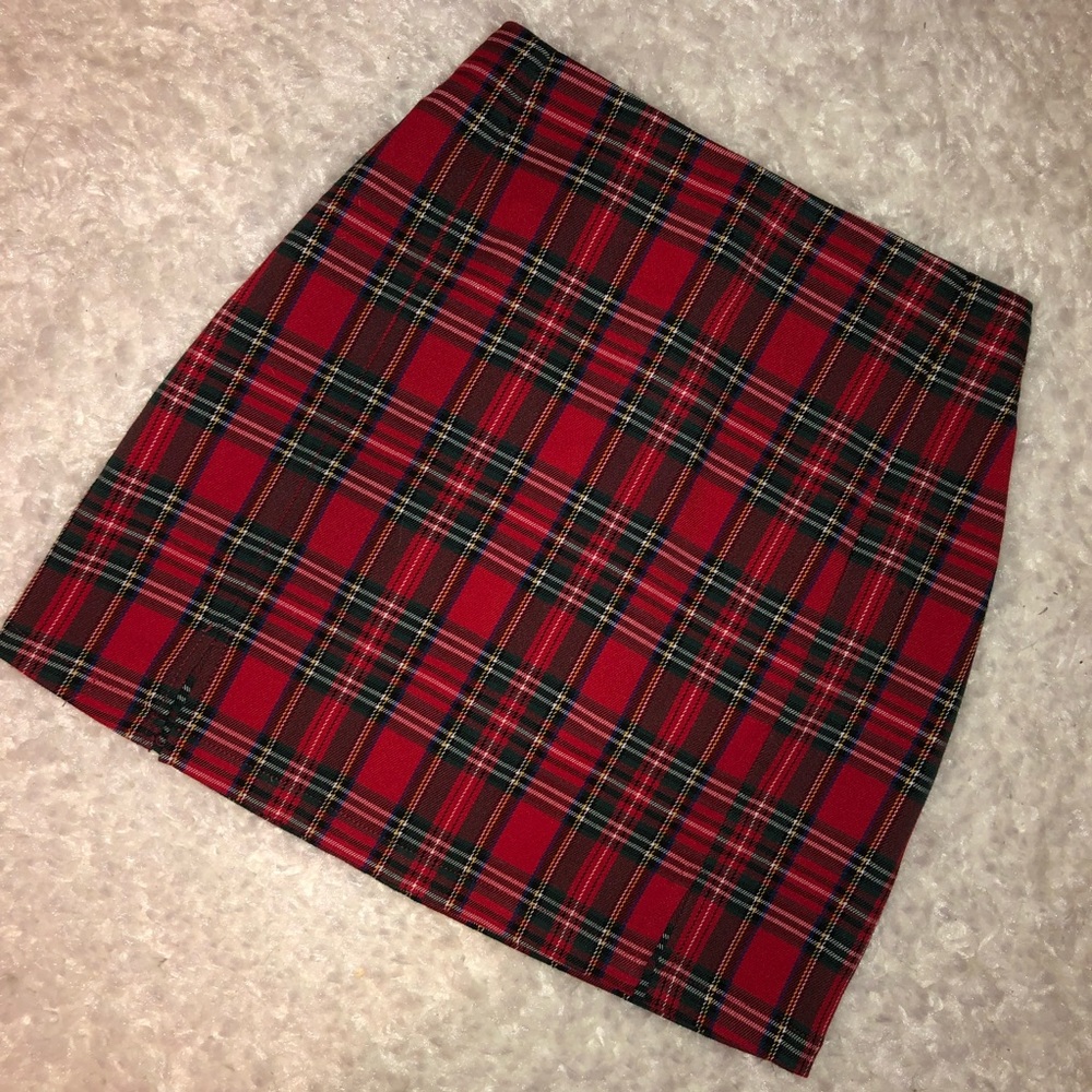 Red Cara Skirt